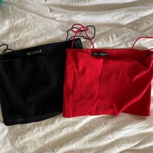 Zara tube top pack